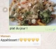 Un repas sain et... biodégradable. :3